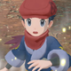 A young Pokémon trainer looks shocked.